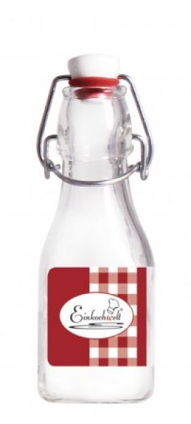 Bügelflasche vierkant Swing Bottle 125ml